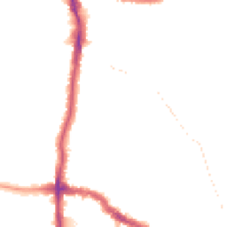 Night-time road noise heatmap for DA14 4DH