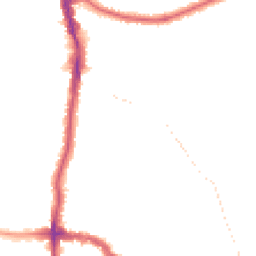 Night-time road noise heatmap for DA14 4DJ