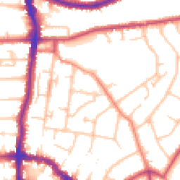Daytime road noise heatmap for DA14 4DL