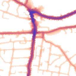 Daytime road noise heatmap for DA14 4EA