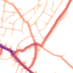 Daytime road noise heatmap for DA14 4ES