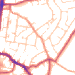 Daytime road noise heatmap for DA14 4EU