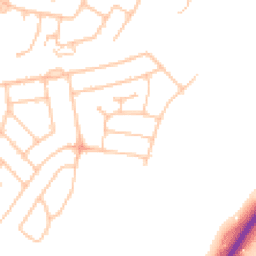 Daytime road noise heatmap for DA14 4PY