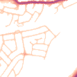 Daytime road noise heatmap for DA14 4PZ