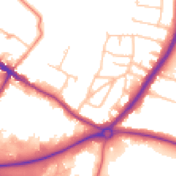 Daytime road noise heatmap for DA14 5JF