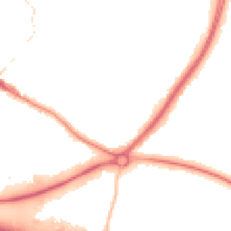 Night-time road noise heatmap for DA14 5JW