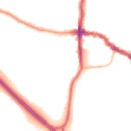 Night-time road noise heatmap for DA14 6DD