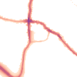 Night-time road noise heatmap for DA14 6DF