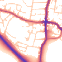 Daytime road noise heatmap for DA14 6FG
