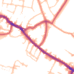 Daytime road noise heatmap for DA14 6HZ