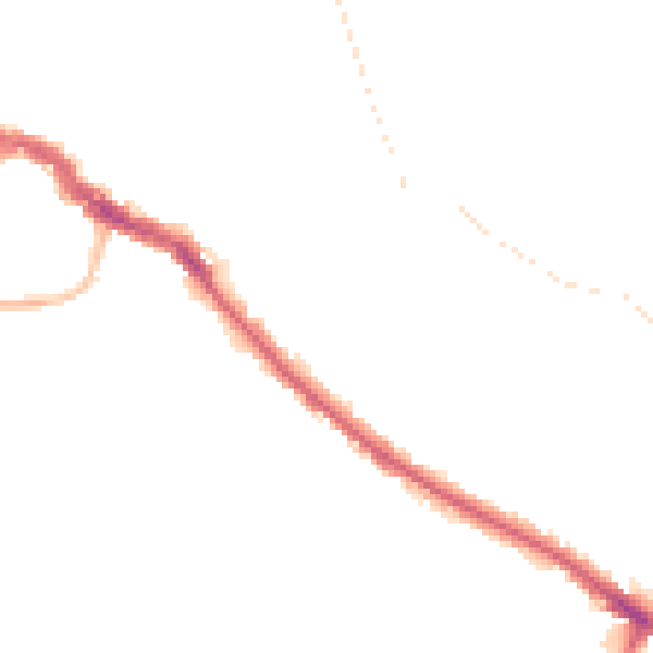 Night-time road noise heatmap for DA14 6HZ