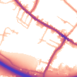 Daytime road noise heatmap for DA14 6JL