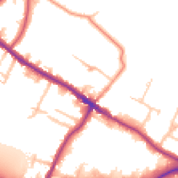 Daytime road noise heatmap for DA14 6JT