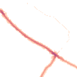 Night-time road noise heatmap for DA14 6JY