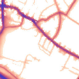 Daytime road noise heatmap for DA14 6LH