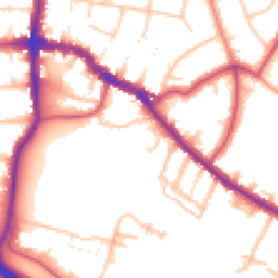 Daytime road noise heatmap for DA14 6LL