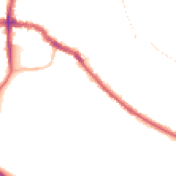 Night-time road noise heatmap for DA14 6LN
