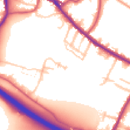 Daytime road noise heatmap for DA14 6LR