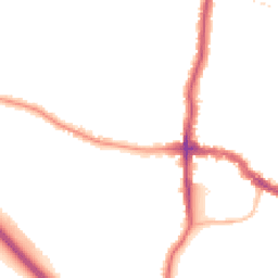 Night-time road noise heatmap for DA14 6NL