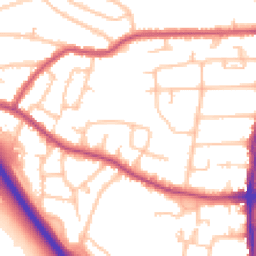 Daytime road noise heatmap for DA14 6RG