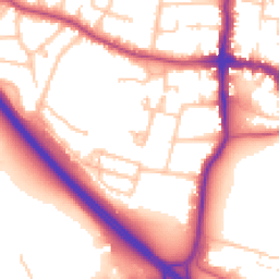 Daytime road noise heatmap for DA14 6TF