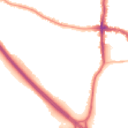 Night-time road noise heatmap for DA14 6TF