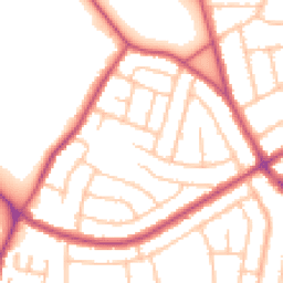 Daytime road noise heatmap for DA16 1AR