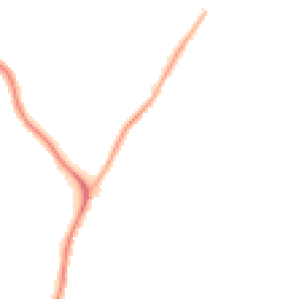 Night-time road noise heatmap for DA16 1BU