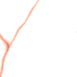 Night-time road noise heatmap for DA16 1DS