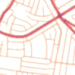 Daytime road noise heatmap for DA16 1EY