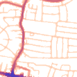 Daytime road noise heatmap for DA16 1PQ