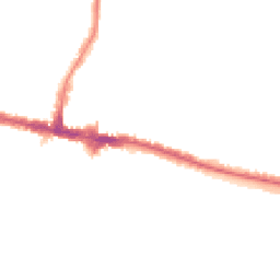 Night-time road noise heatmap for DA16 1TR