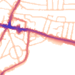Daytime road noise heatmap for DA16 2AQ