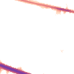 Night-time road noise heatmap for DA16 2PR