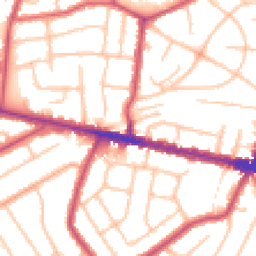 Daytime road noise heatmap for DA16 3AX