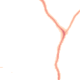 Night-time road noise heatmap for DA16 3DJ