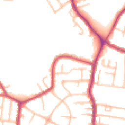 Daytime road noise heatmap for DA16 3EQ