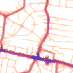 Daytime road noise heatmap for DA16 3HN