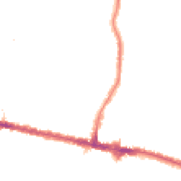 Night-time road noise heatmap for DA16 3HN