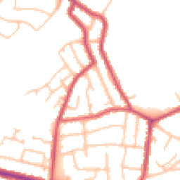 Daytime road noise heatmap for DA16 3LY