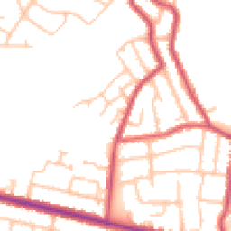 Daytime road noise heatmap for DA16 3NS