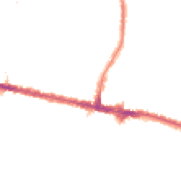 Night-time road noise heatmap for DA16 3PL