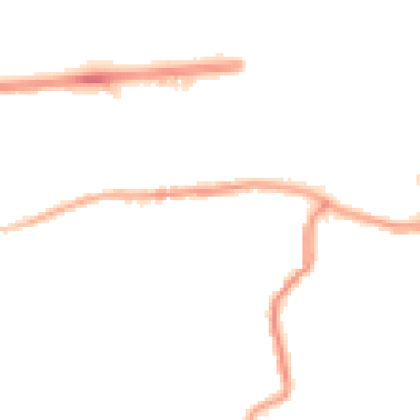 Night-time road noise heatmap for DA17 5AA
