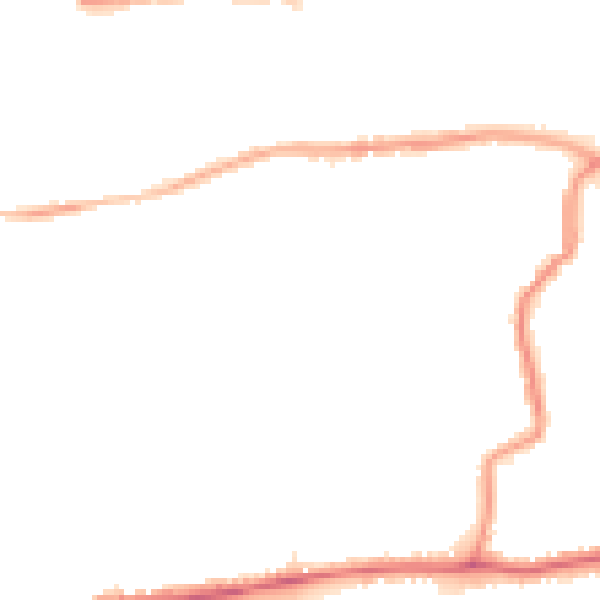 Night-time road noise heatmap for DA17 5AG