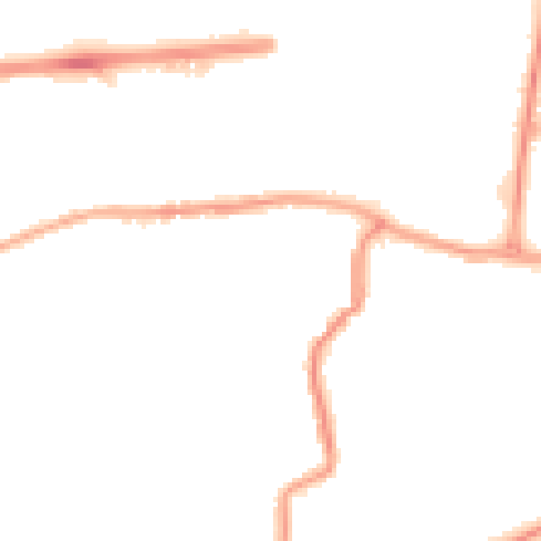 Night-time road noise heatmap for DA17 5AR