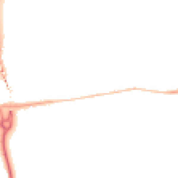 Night-time road noise heatmap for DA17 5RG