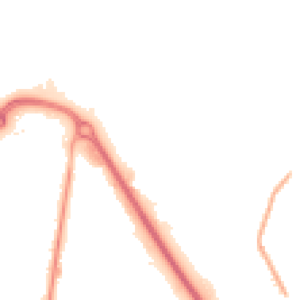 Night-time road noise heatmap for DA17 6AQ