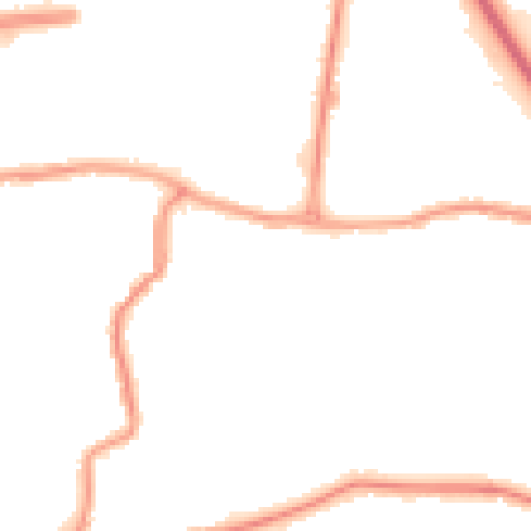 Night-time road noise heatmap for DA17 6DB