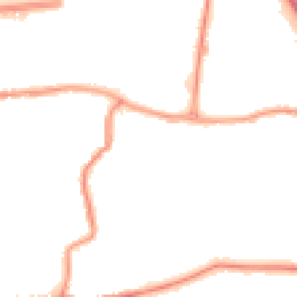 Night-time road noise heatmap for DA17 6DP