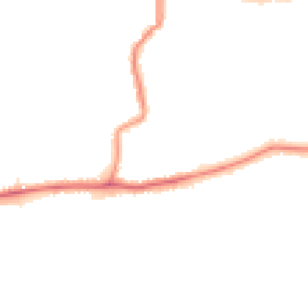 Night-time road noise heatmap for DA17 6EX